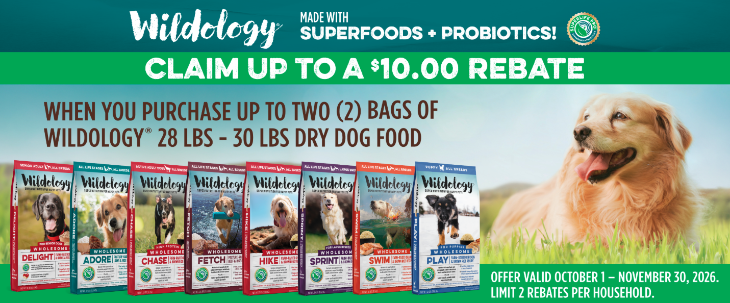 Wildology Rebate